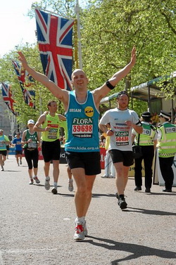Event photography at London Marathon