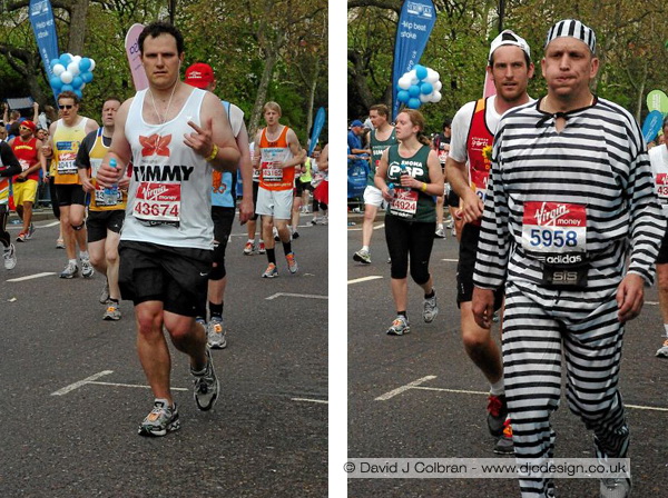 London Marathon photography