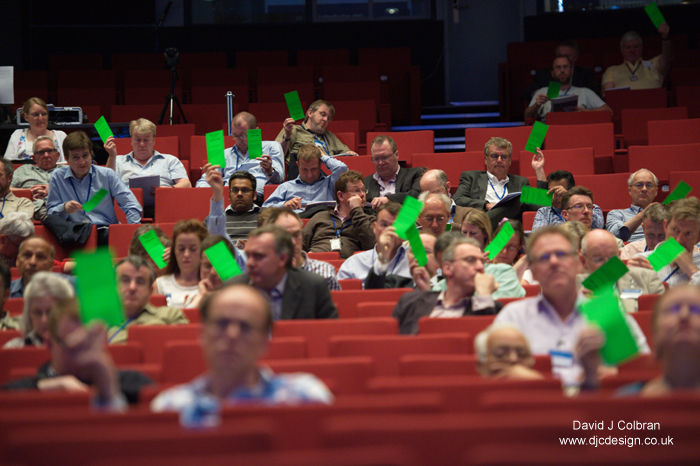Conference voting photo