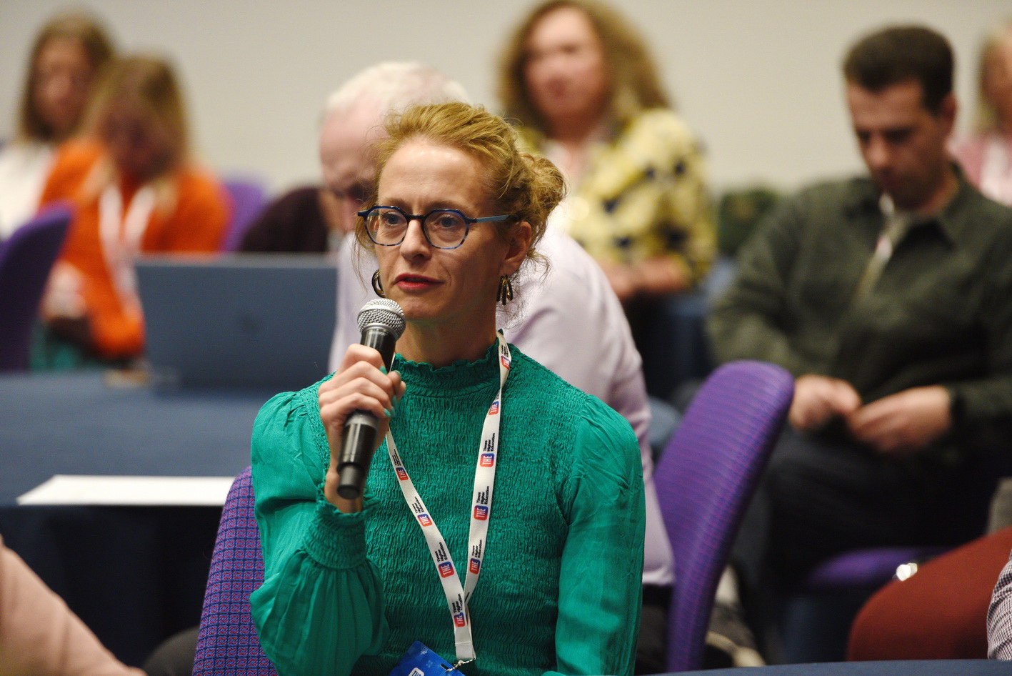 Liverpool Conference photography asking questions