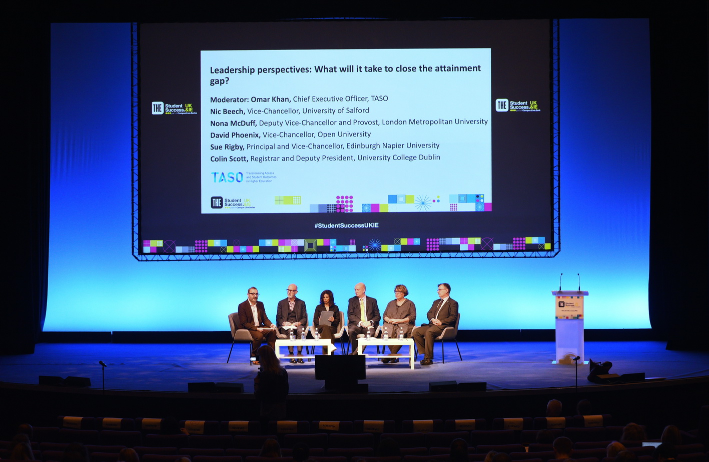 Conference panel photography example of images