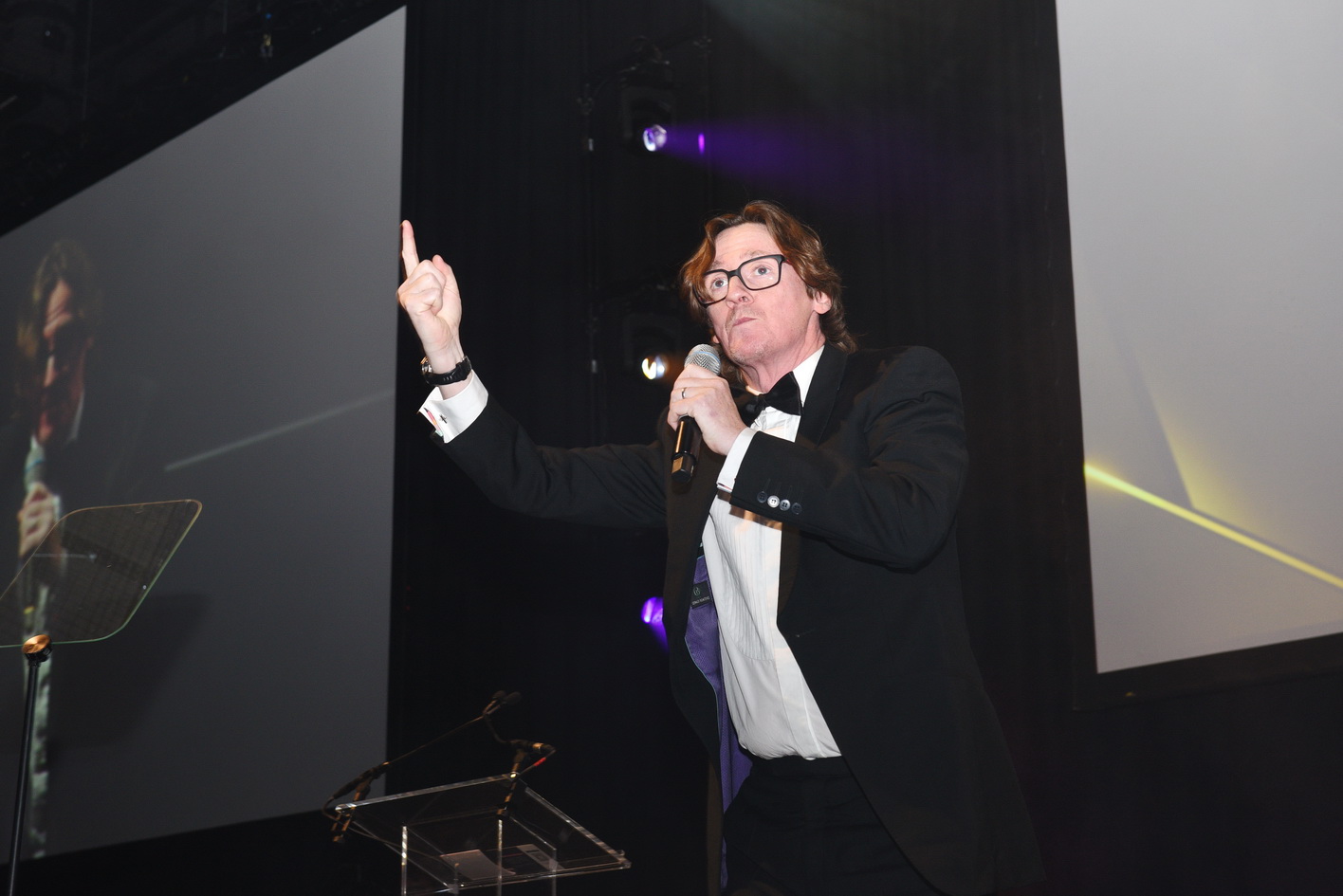 Conference entertainment photography Ed Byrne