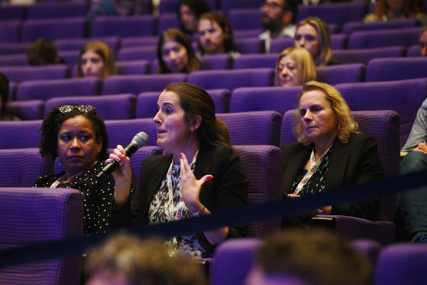 conference audience interactions images