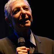 File picture, pix of Leonard Cohen from 2008 UK music festival available to licence