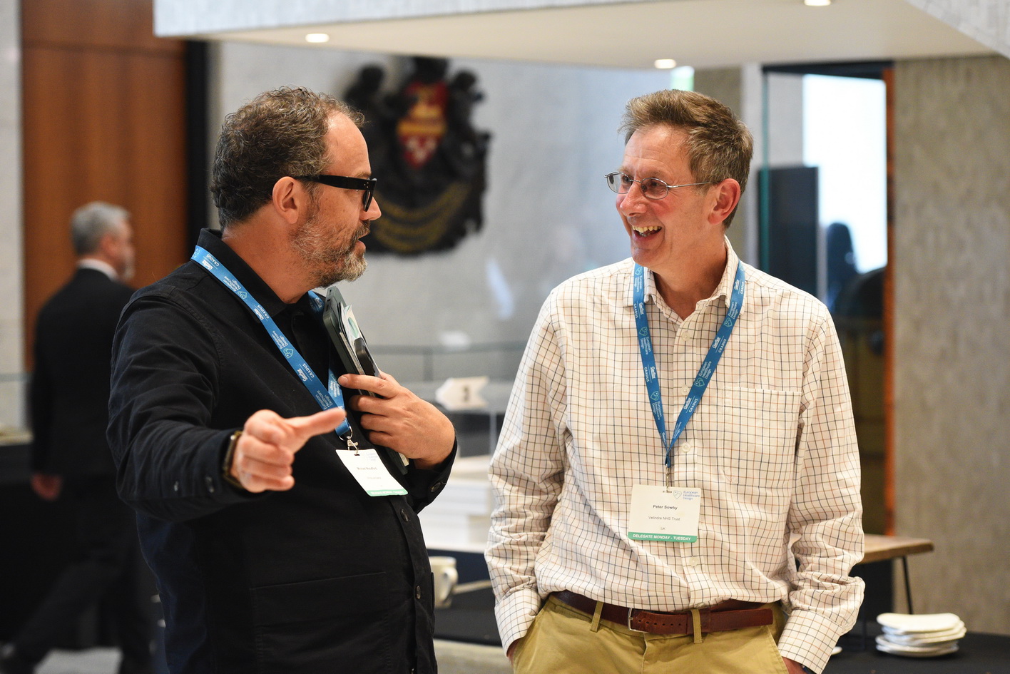 Quiet coffee moments during conferences