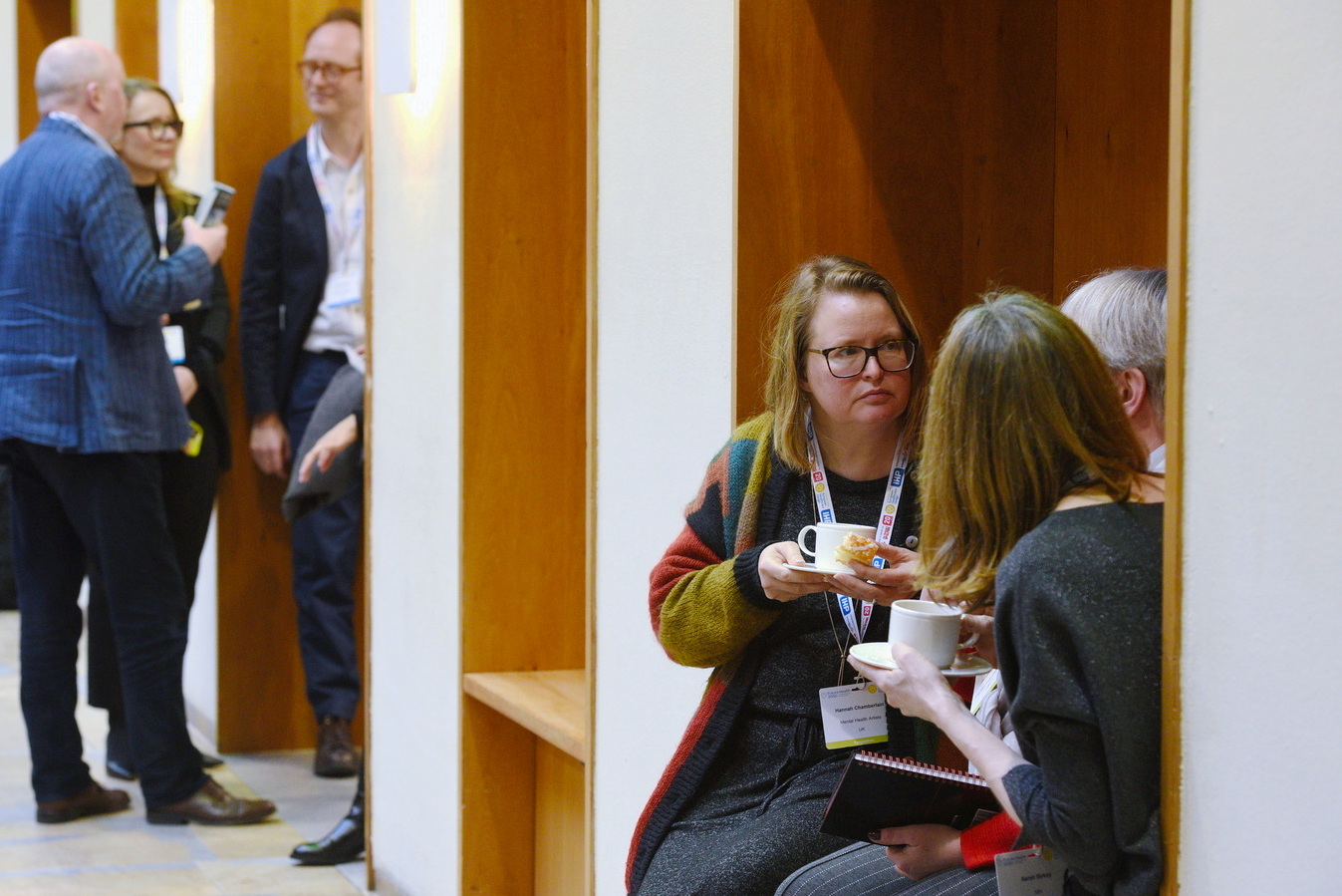 Conference networking between professionals