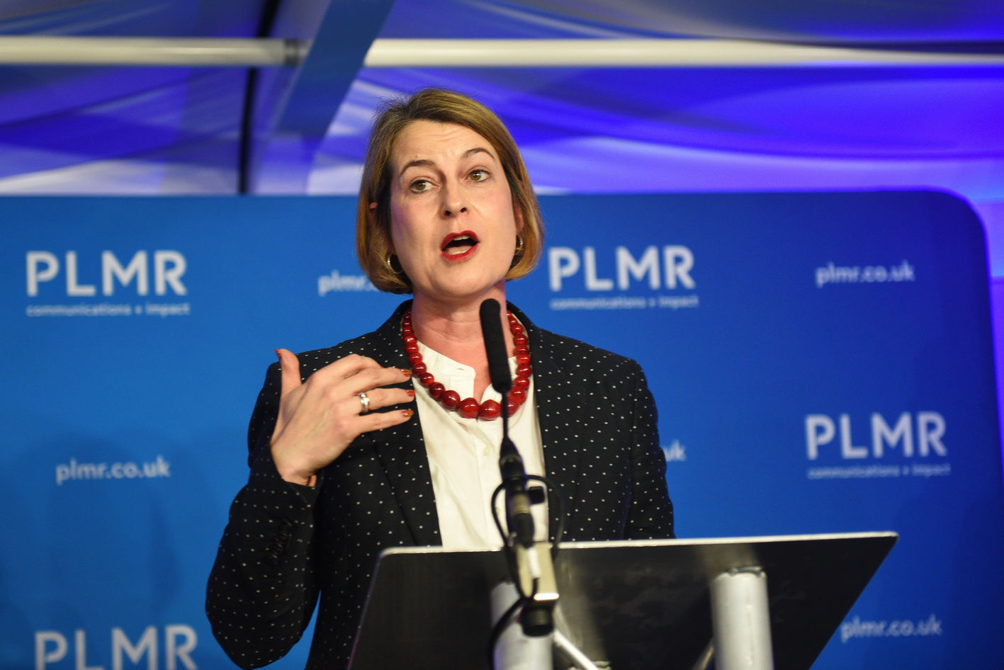 Speaker and audience at the Labour Party Conference