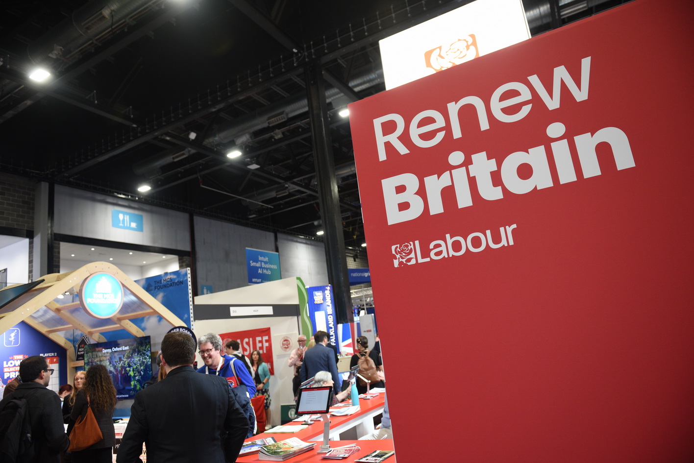 Candid moments from the Labour Party Conference