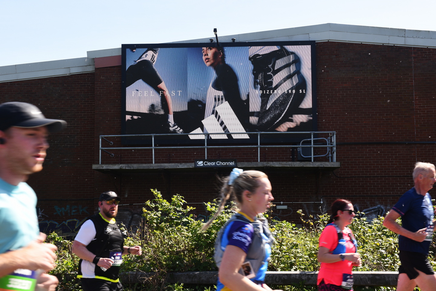 Large-scale outdoor advertising photography