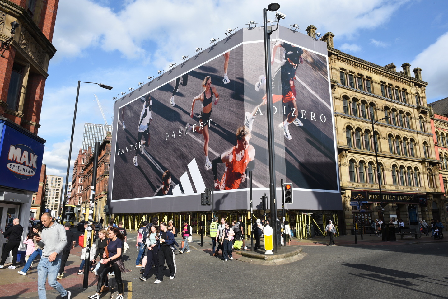 Public space advertising photography