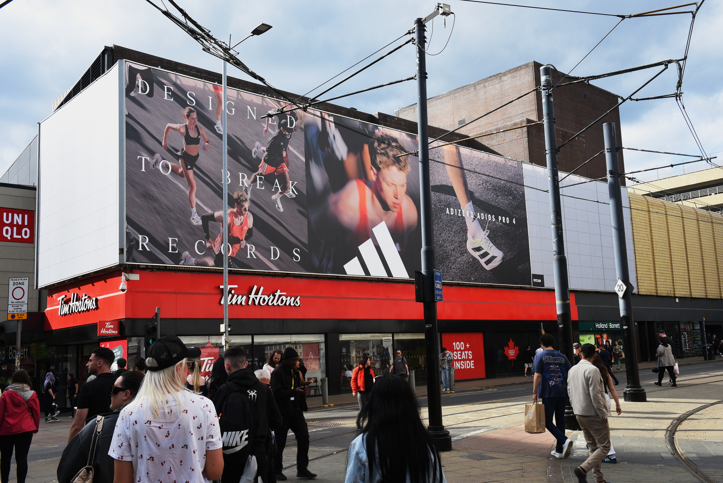 Bold outdoor advertising visuals