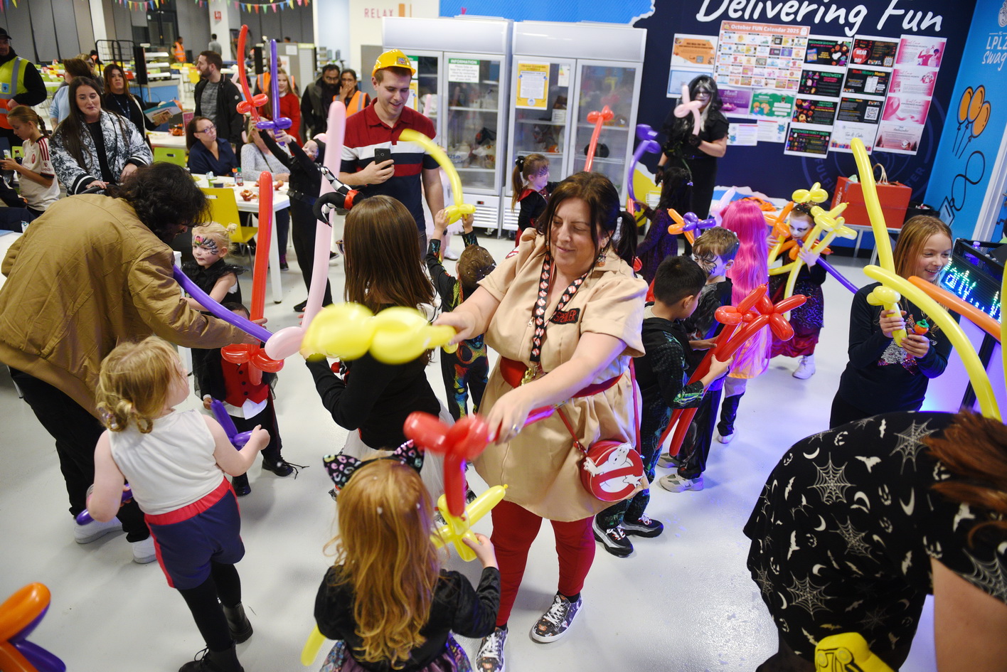 Staff party photography showing team culture