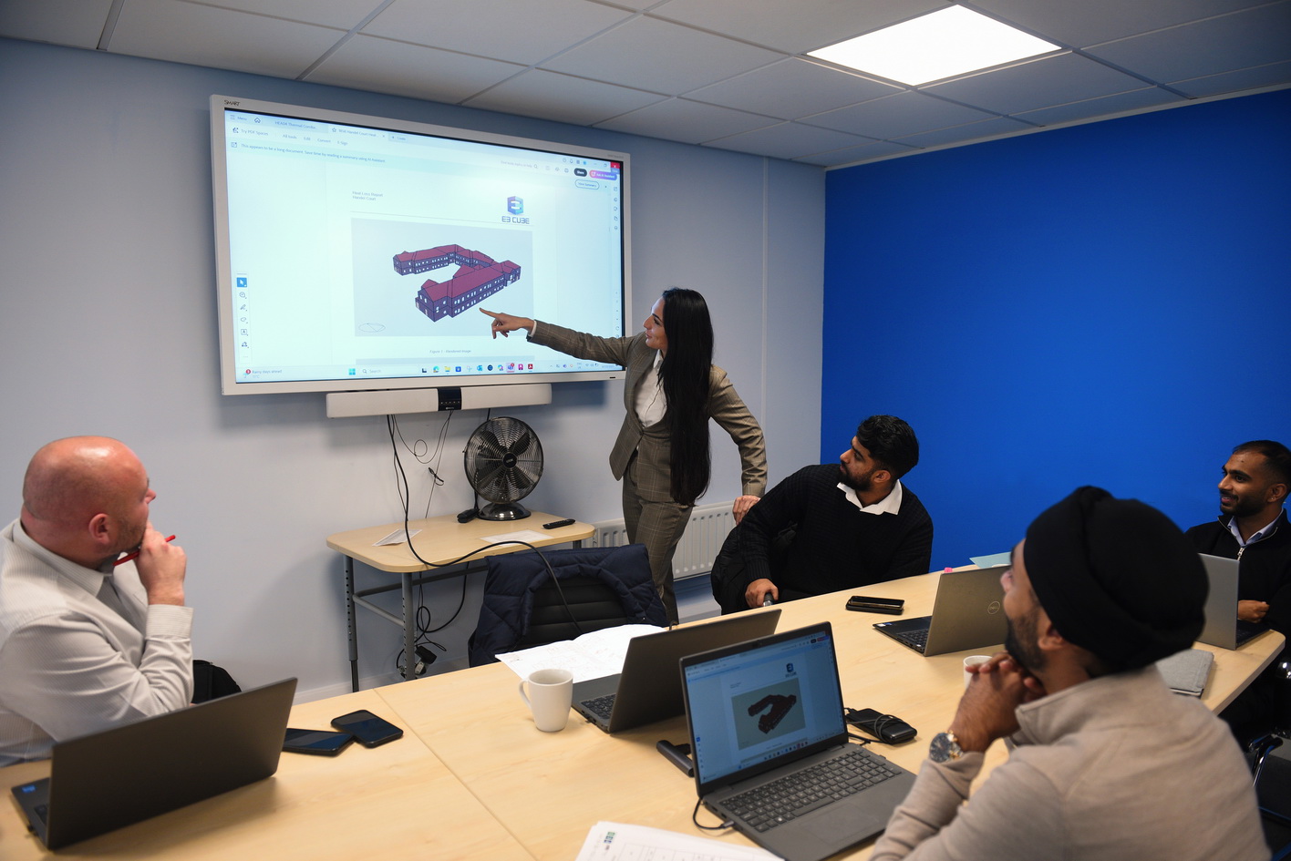 Office photography at an architects studio in Merseyside