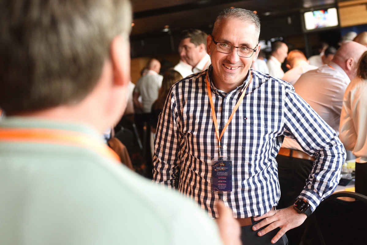 Corporate event delegate photography