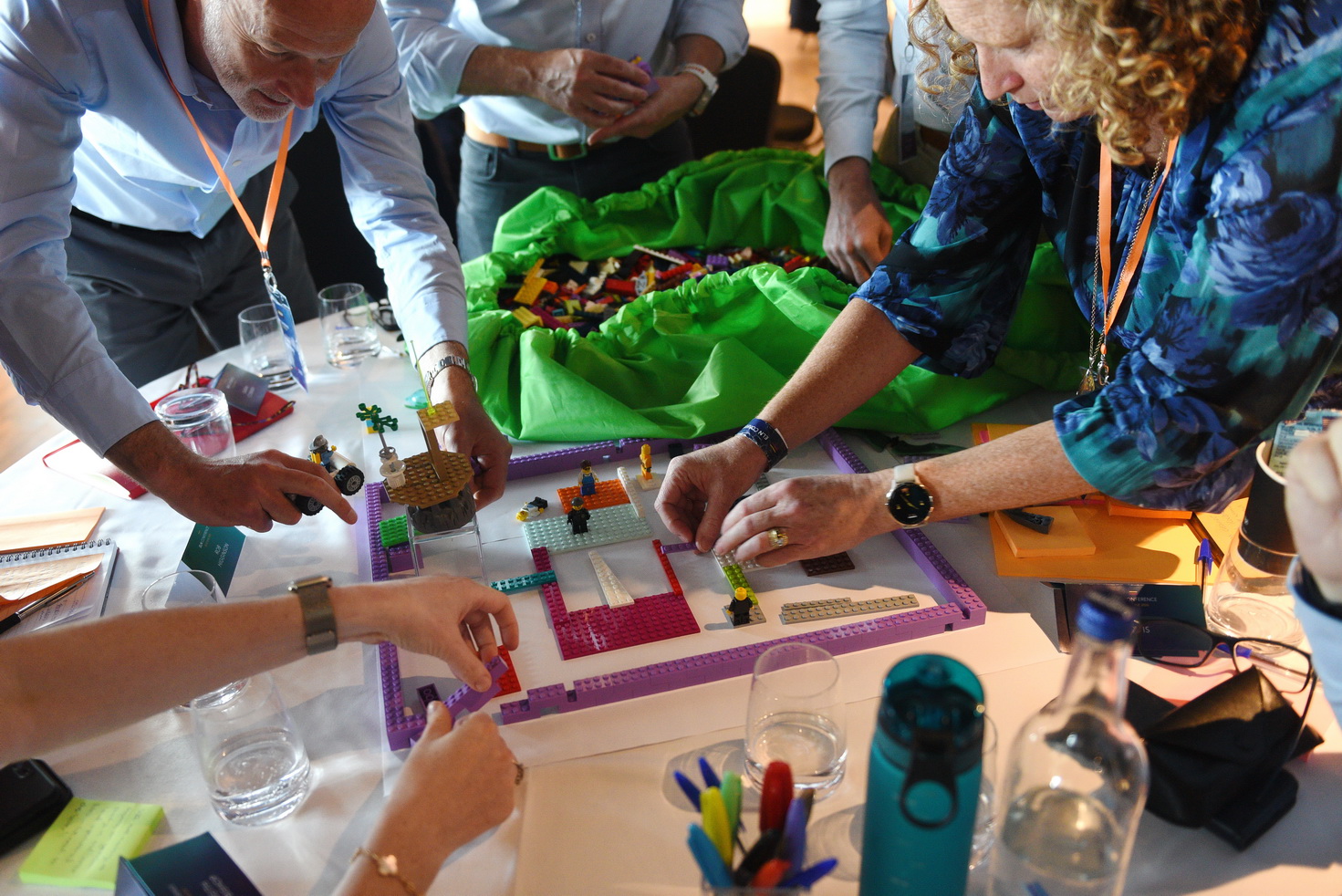 Corporate team building photography