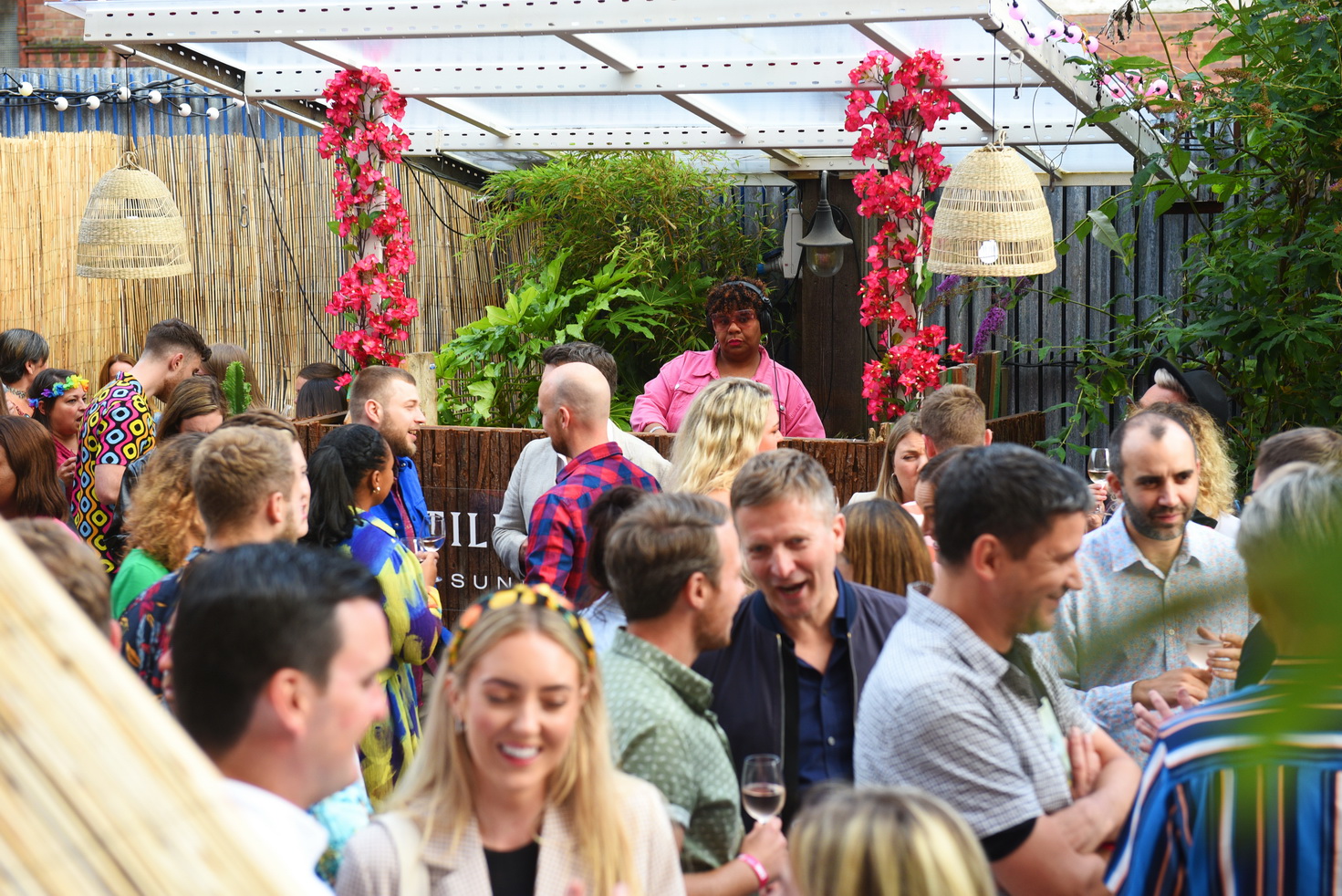 Corporate summer party photography