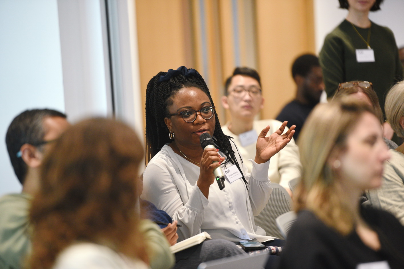 Delegate interactions at conference