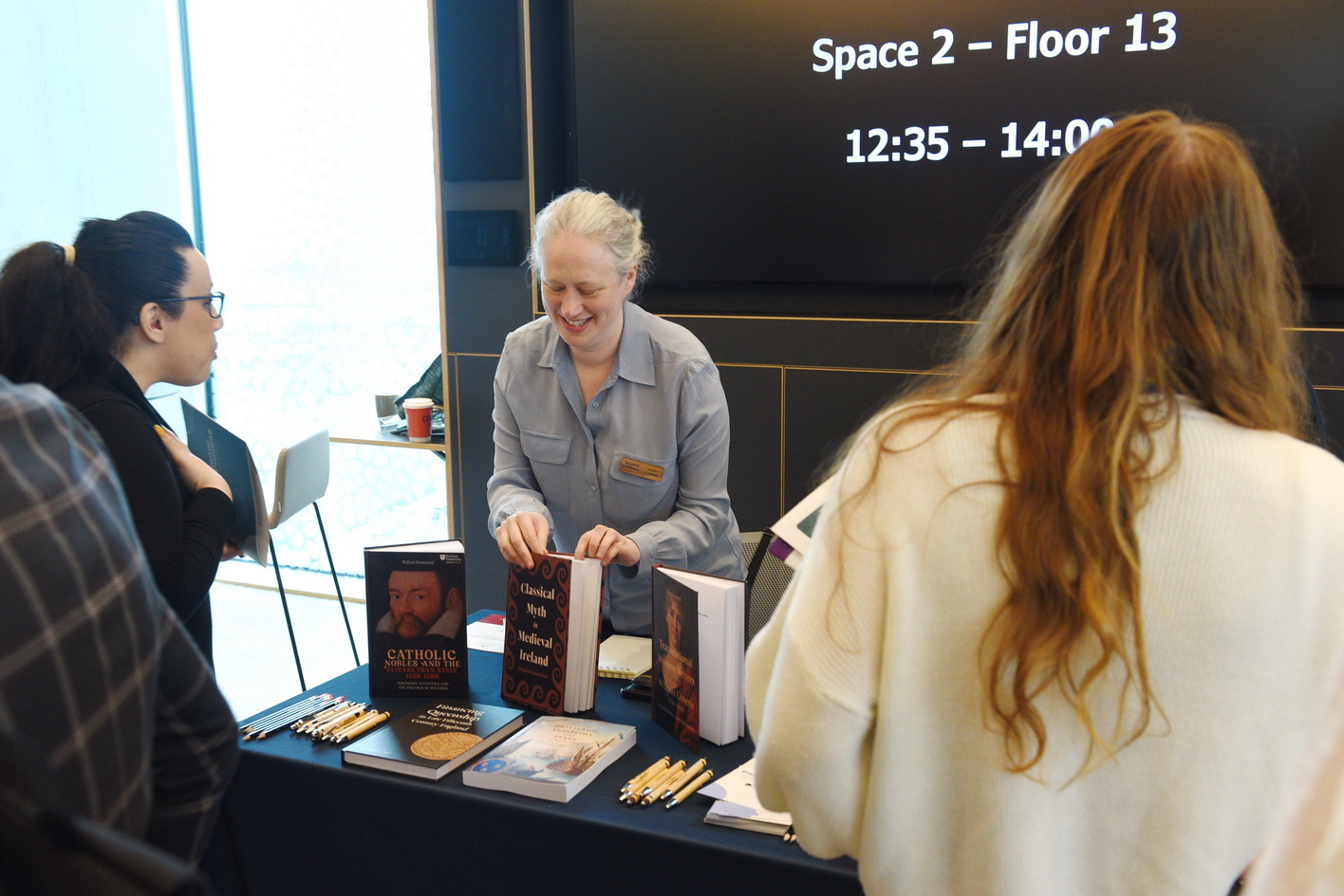 Exhibition interaction photo