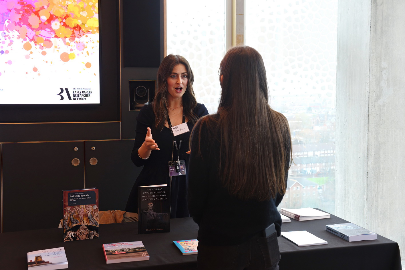 Exhibition interactions at conference