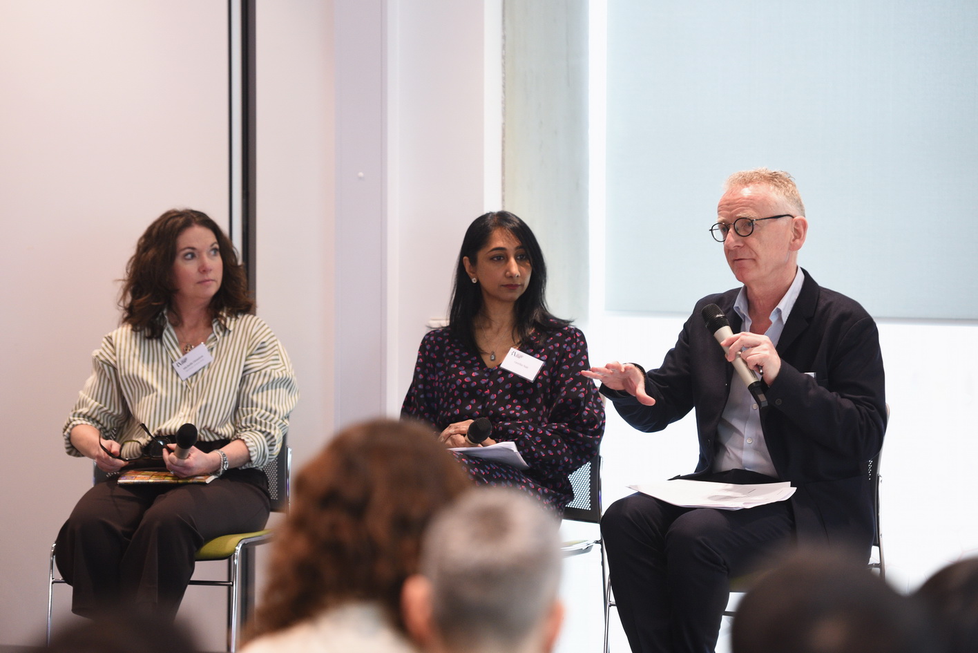 Group discussions at conference