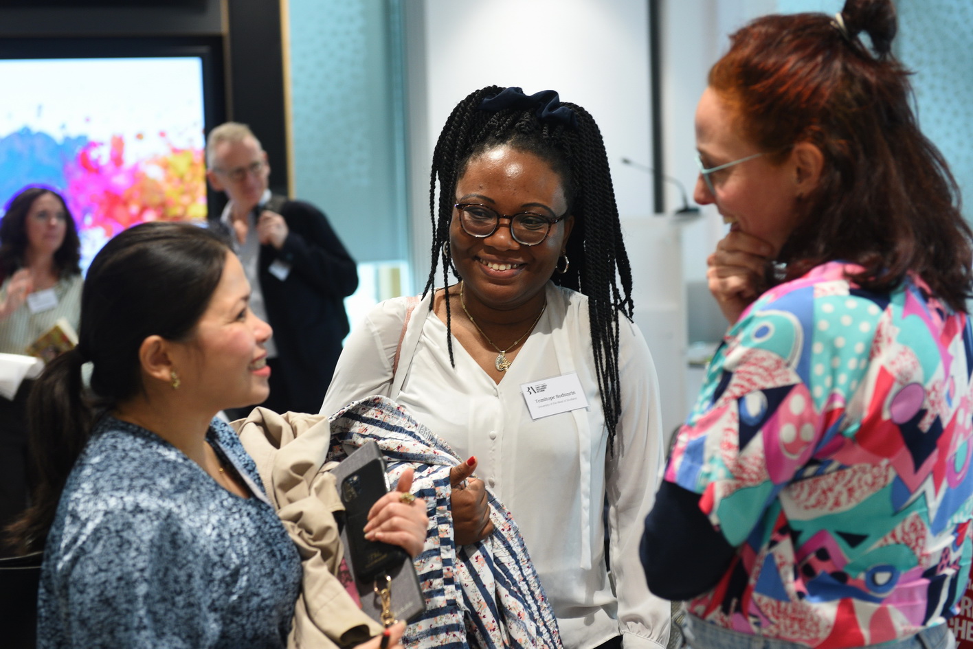 Happy delegates at Liverpool conference