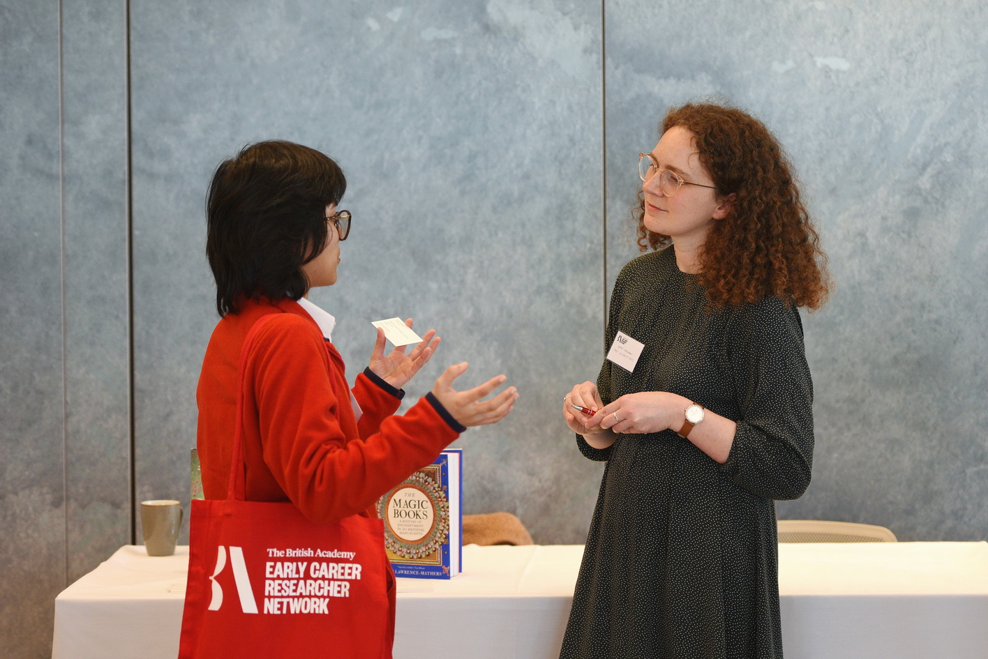 Lunchtime chats at conference