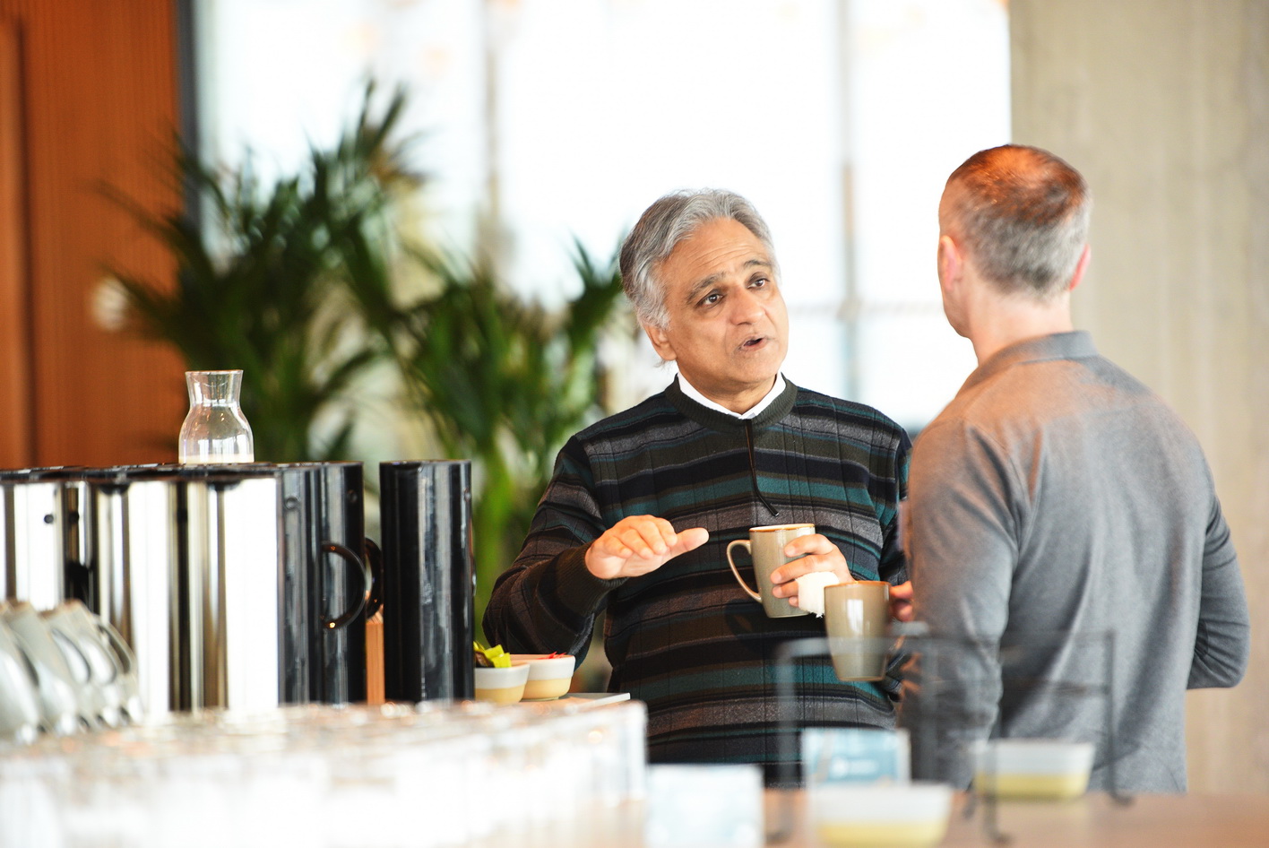 Networking over coffee