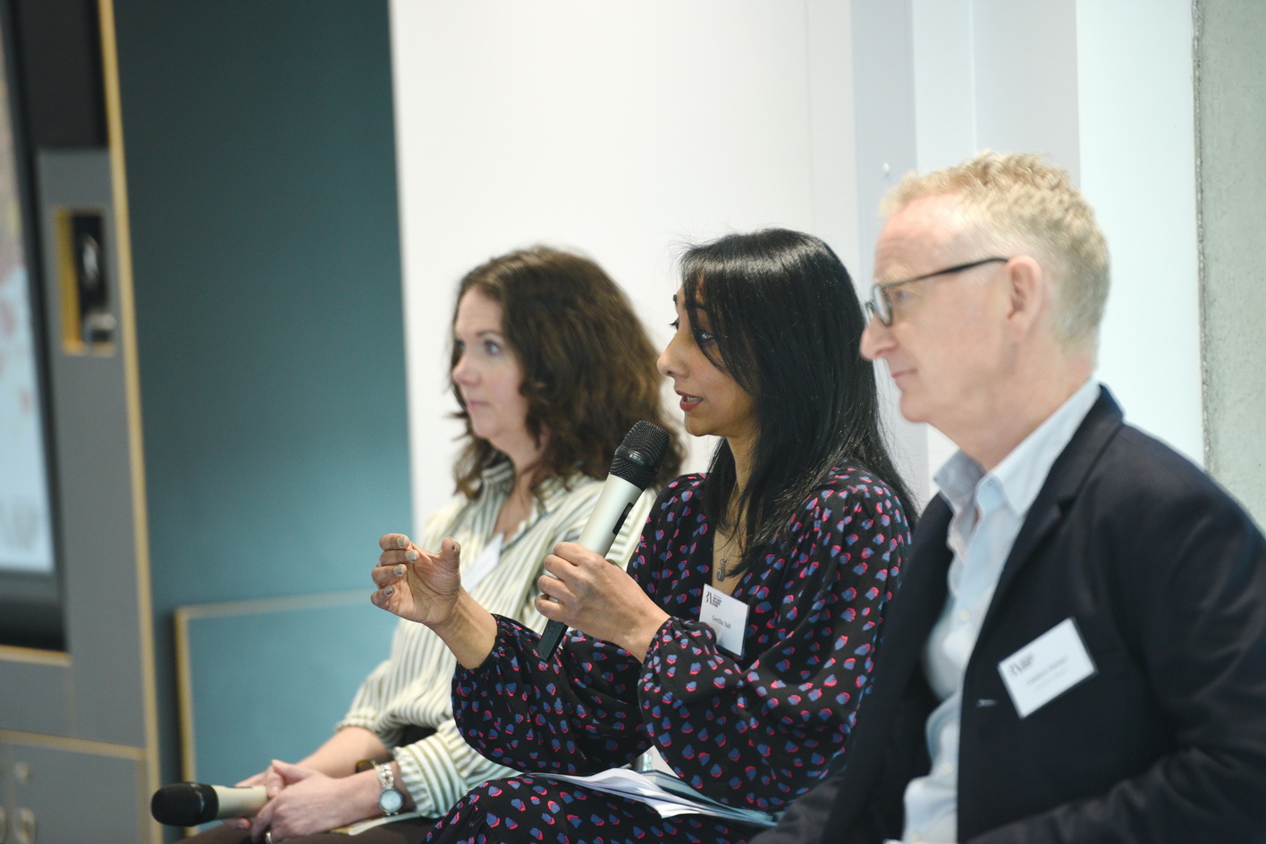 Panel discussions at conference