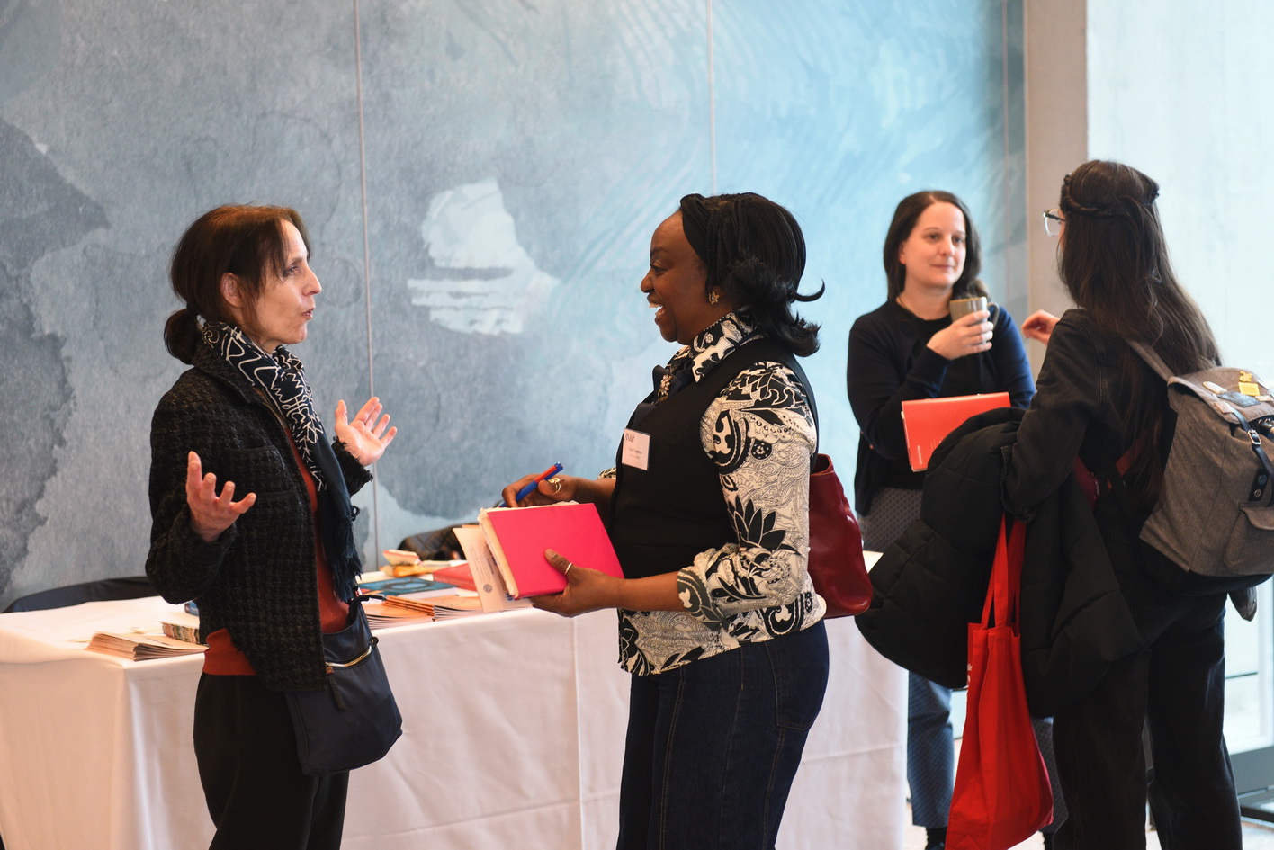 Trade show networking