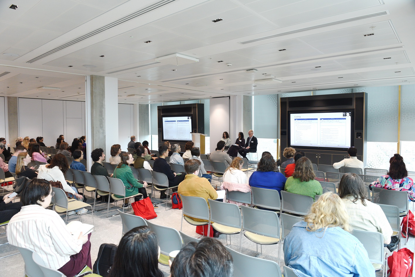 Wide auditorium view