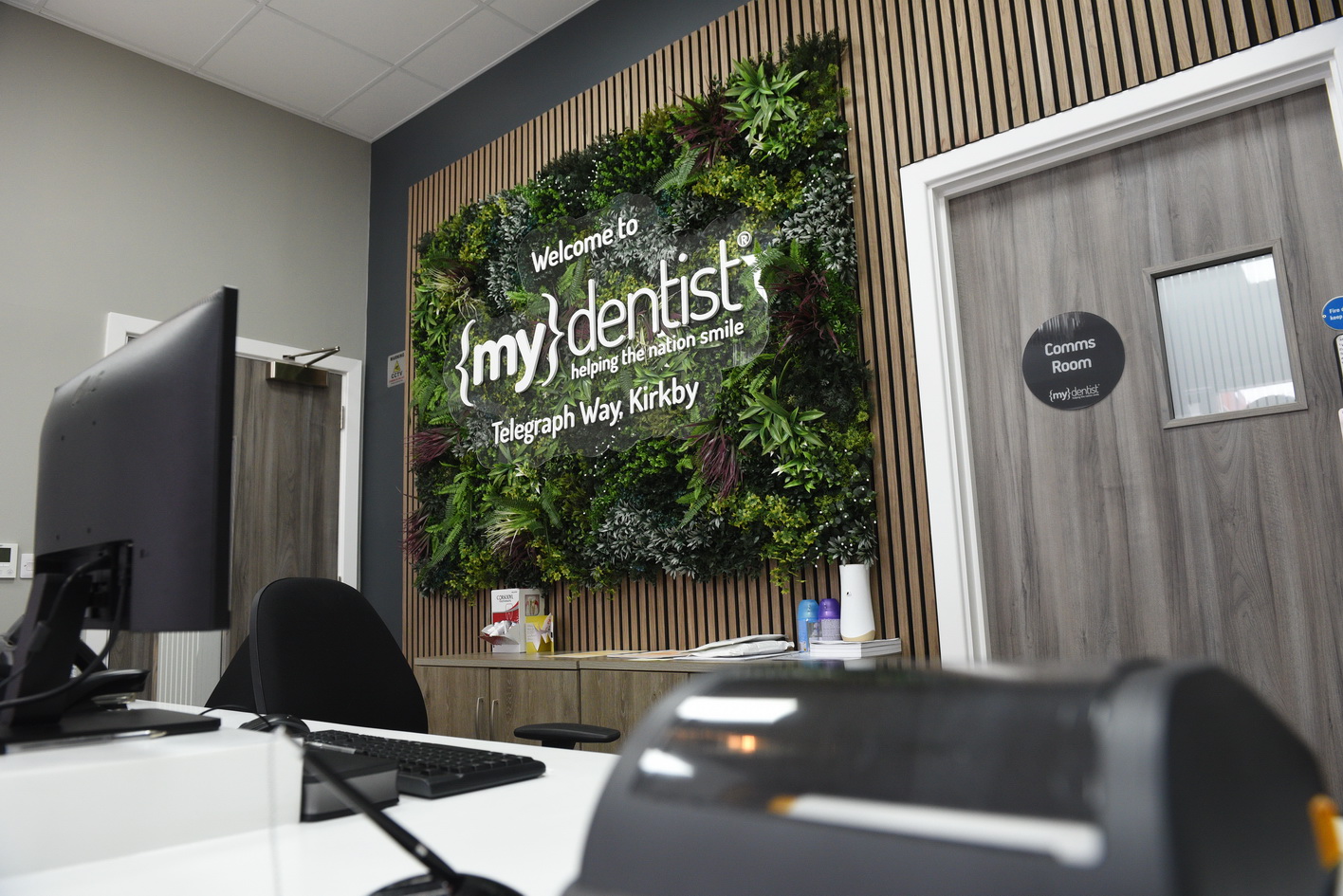 Behind The Scenes case study photo shoot at a Dental Surgery Launch