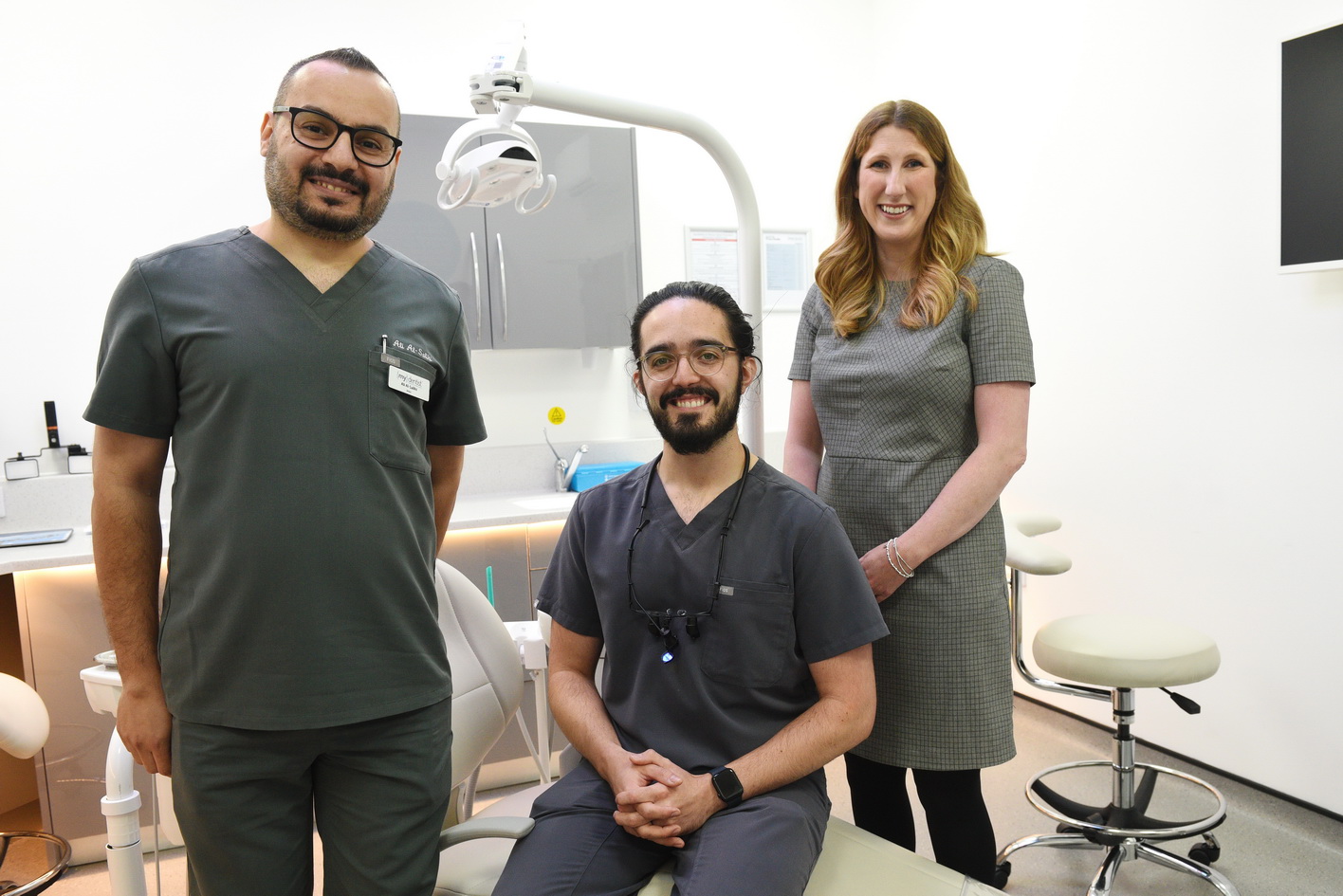 Behind The Scenes case study photo shoot at a Dental Surgery Launch