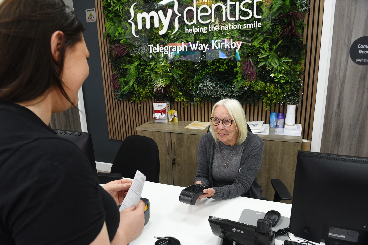 Behind The Scenes case study photo shoot at a Dental Surgery Launch