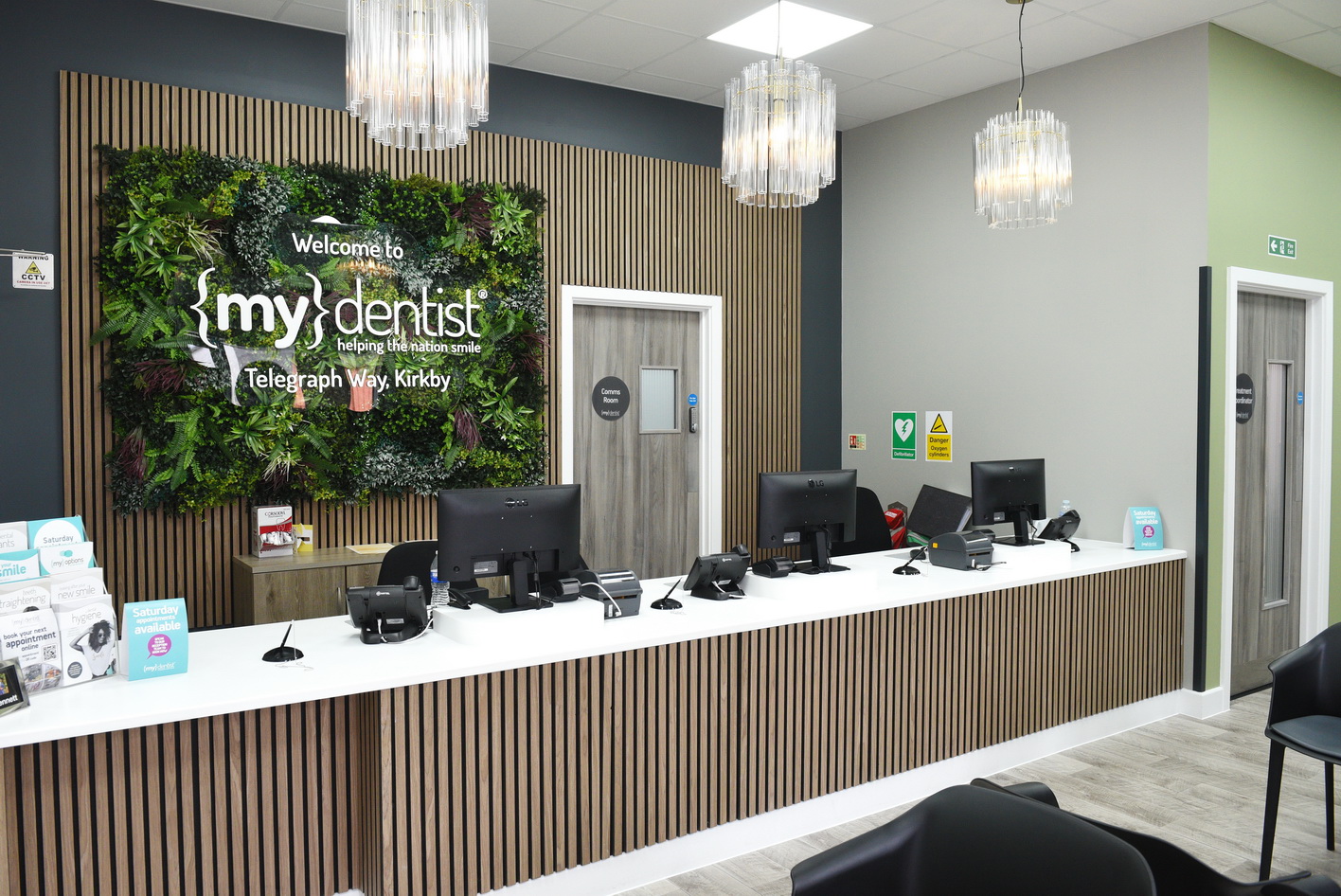 Behind The Scenes case study photo shoot at a Dental Surgery Launch