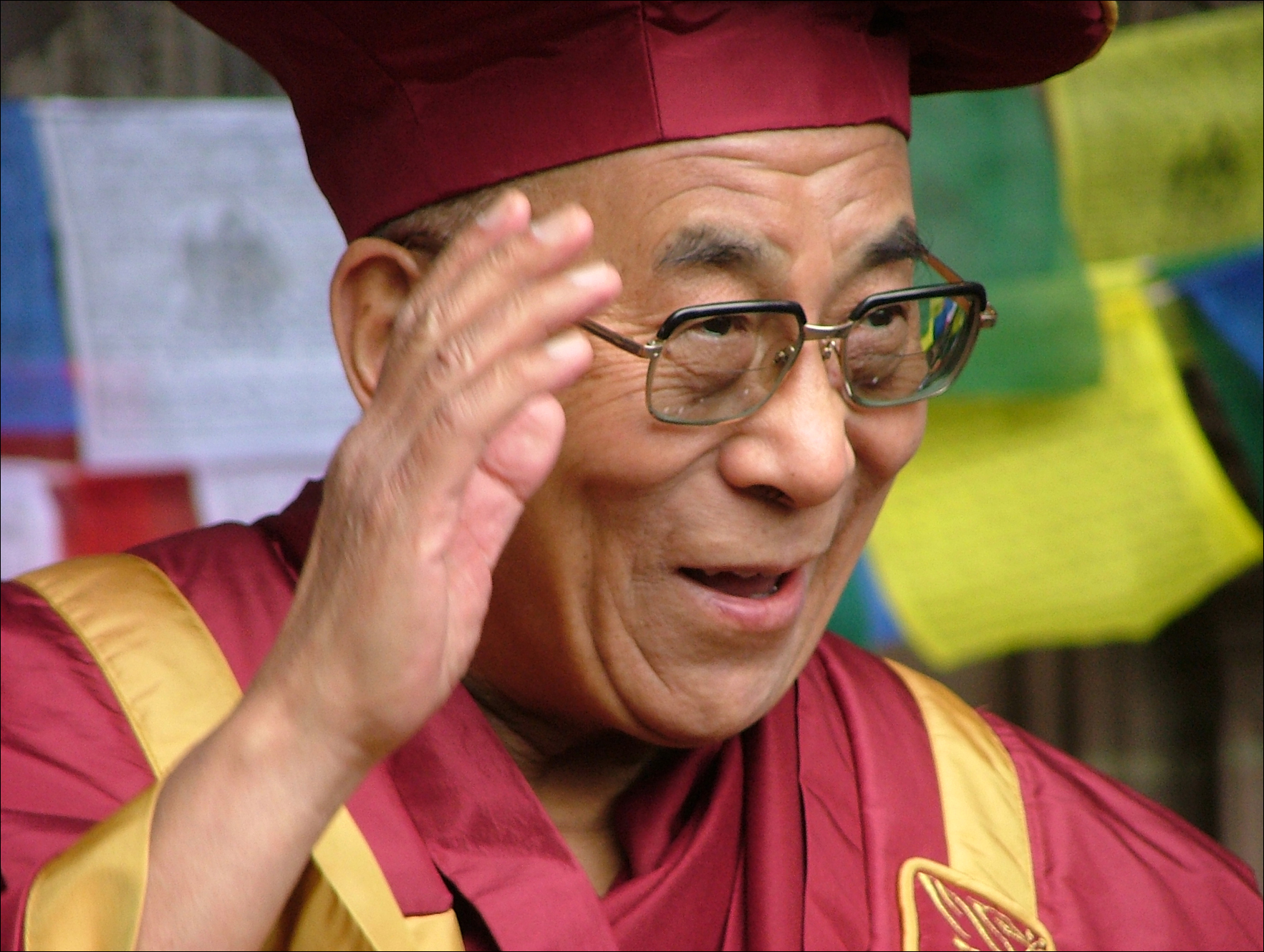 Dalai Lama visits Liverpool