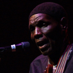 File pictures of Oliver Mtukudzi available - taken in 2009 in Liverpool by world music photographer David J Colbran